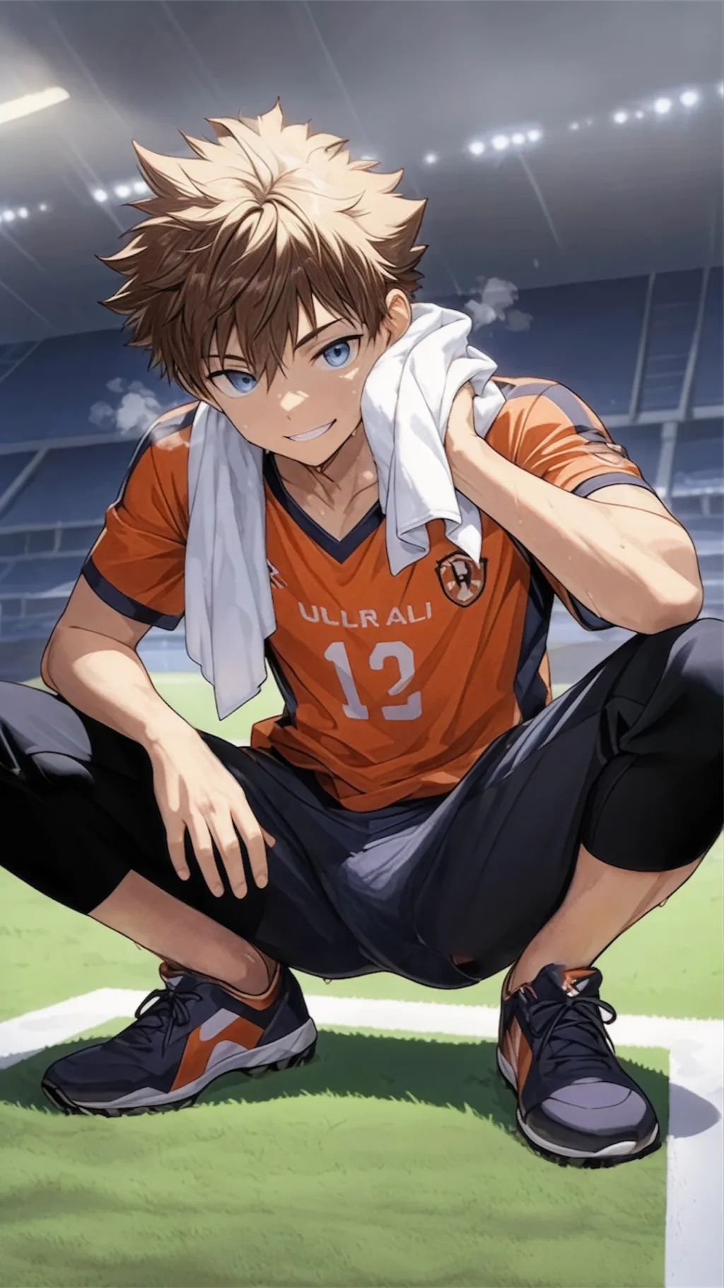 ai character: Adrien background