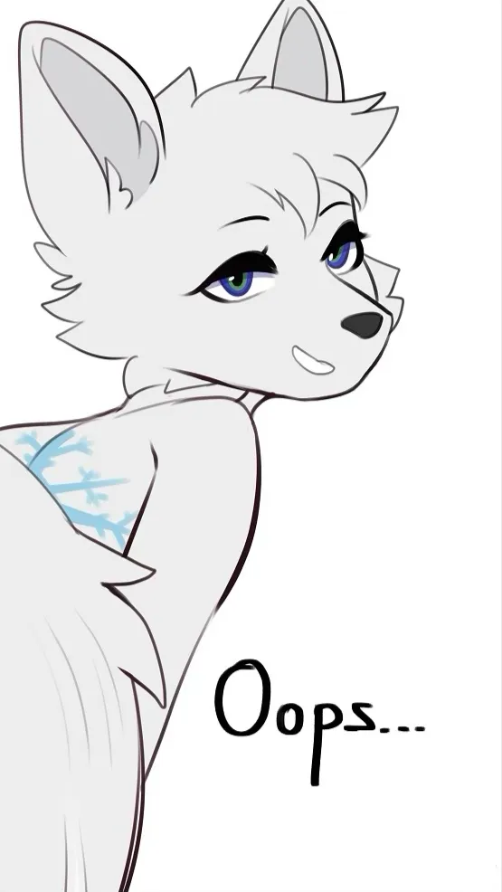 ai character: ❄️ Snow background