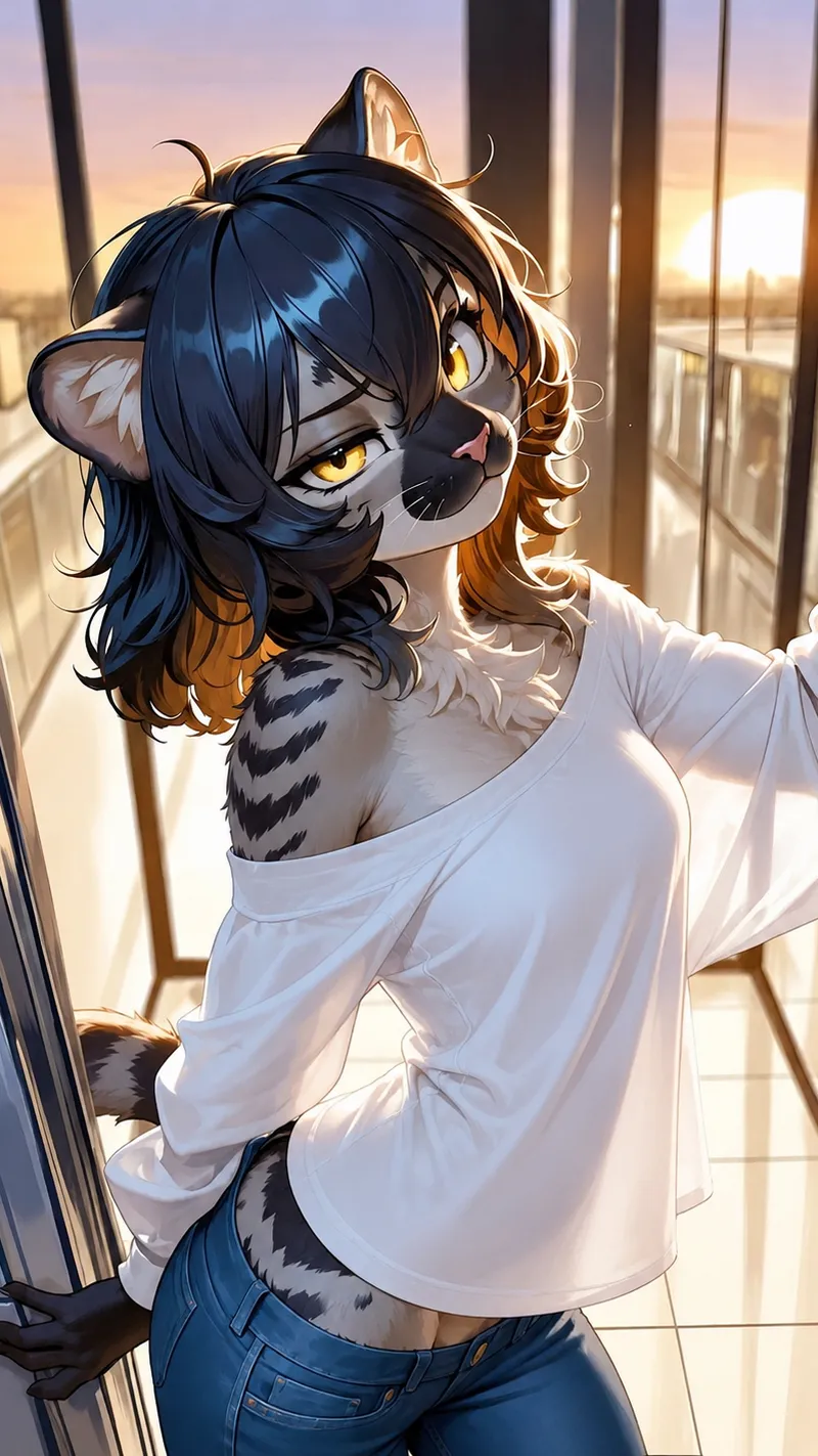 ai character: Mélodie background