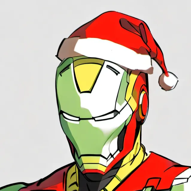 chat with ai character: iron santa