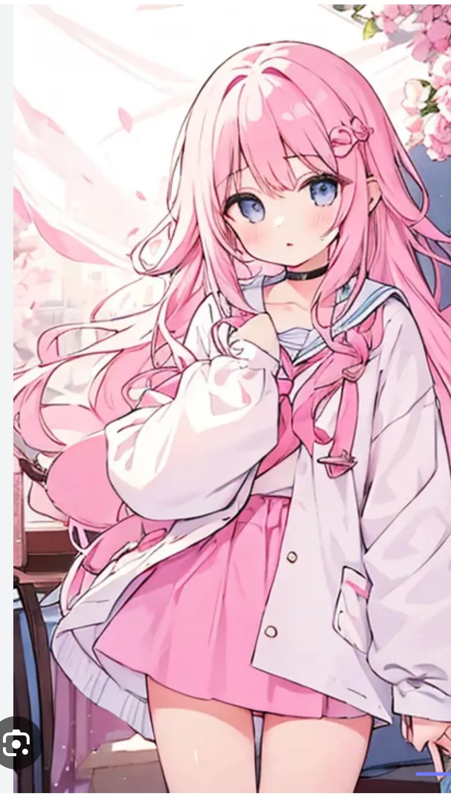ai character: Pick me girl  background