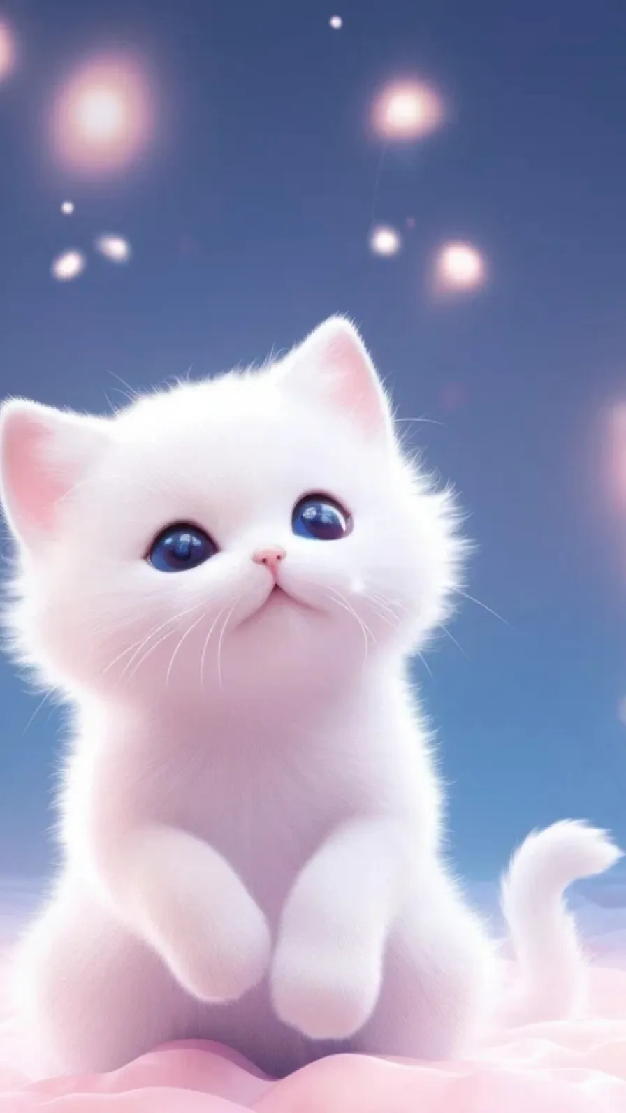 ai character: Kitty  background