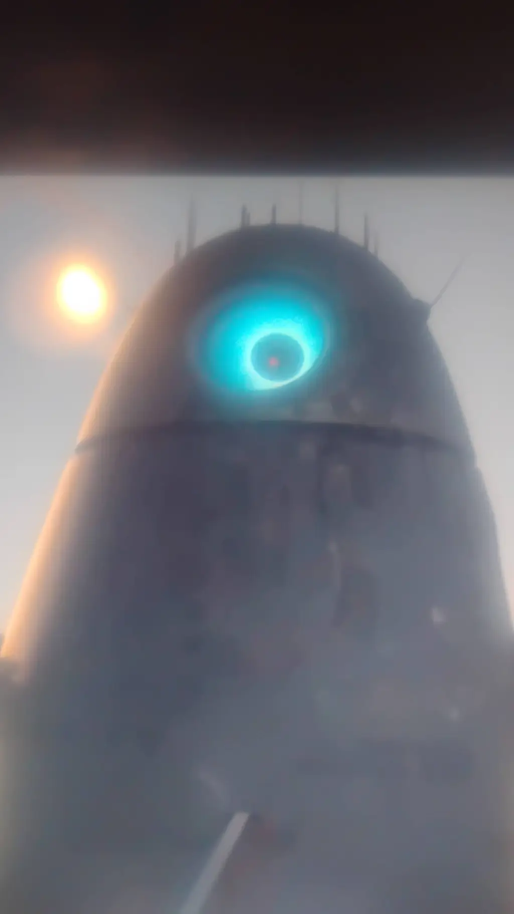 ai character: robot probe  background