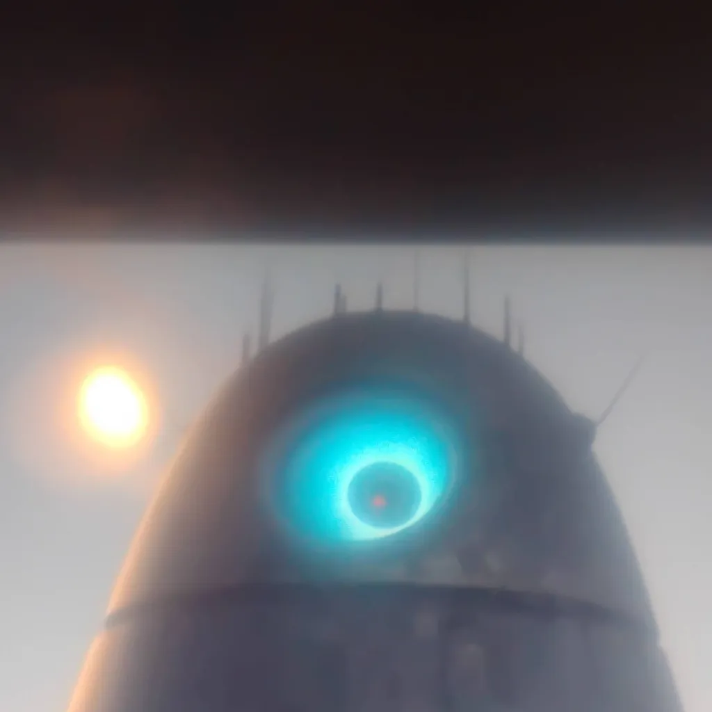 chat with ai character: robot probe 