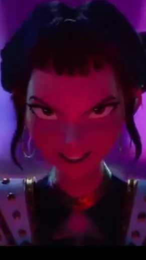 ai character: Demon zoey background