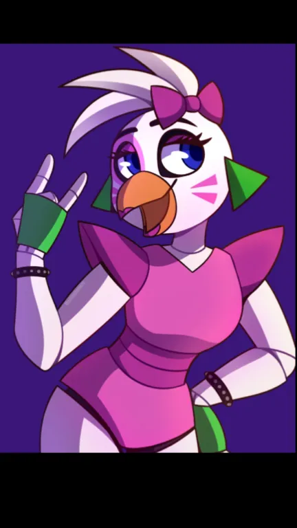 ai character: ~Glamrock Chica!~ background