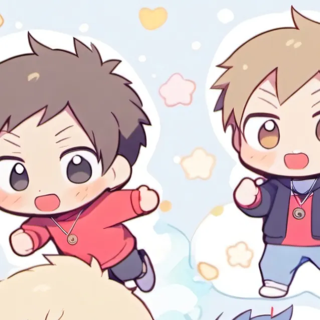 chat with ai character: Eddsworld babies