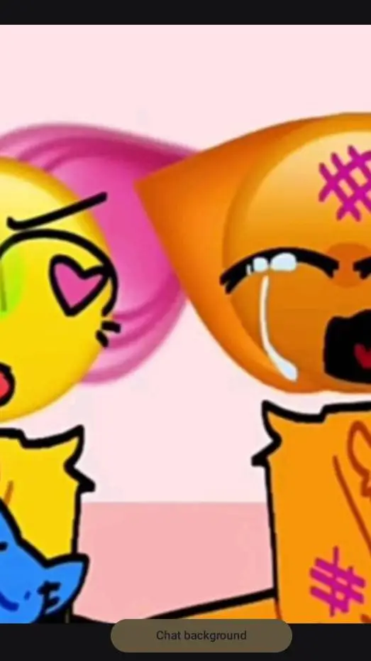 ai character: baby emoji cats background