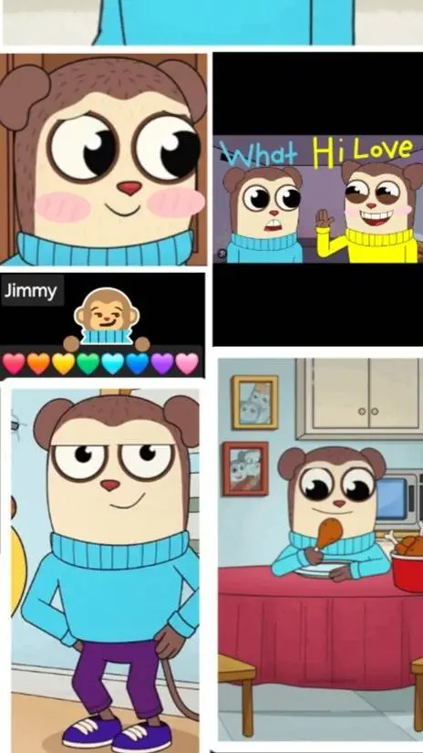 ai character: Jimmy:  background
