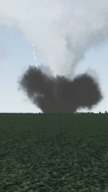 ai character: tornado intercept! background