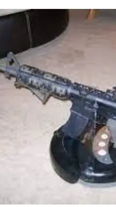 ai character: ROOMBA WITH A KNIF background