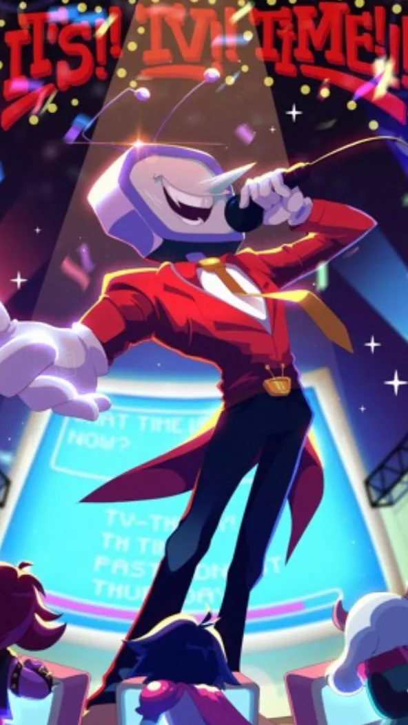 ai character: Tenna (Deltarune) background