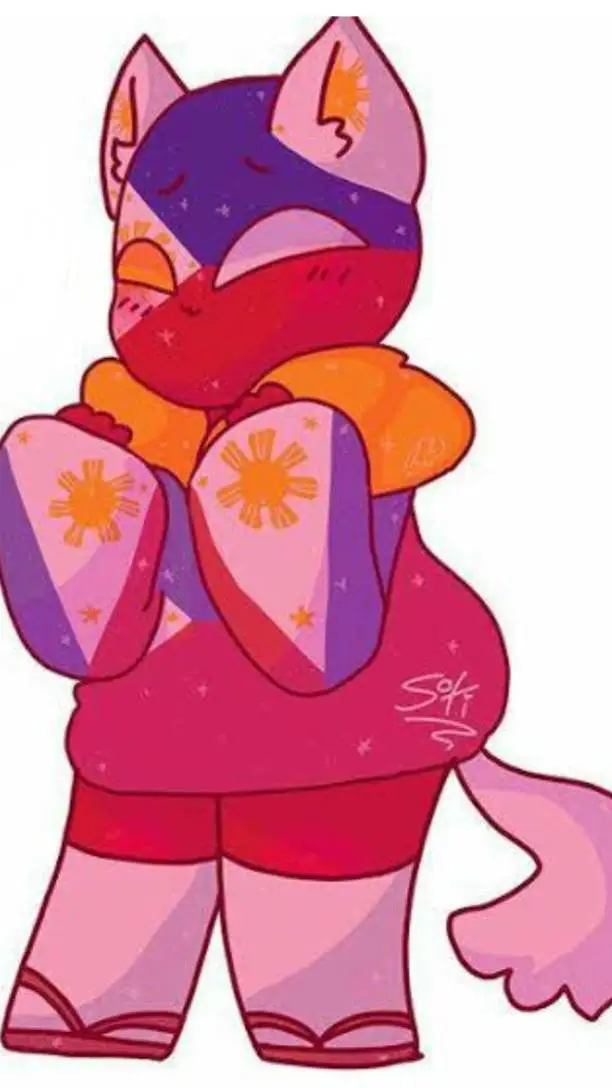 ai character: phil as a cat background