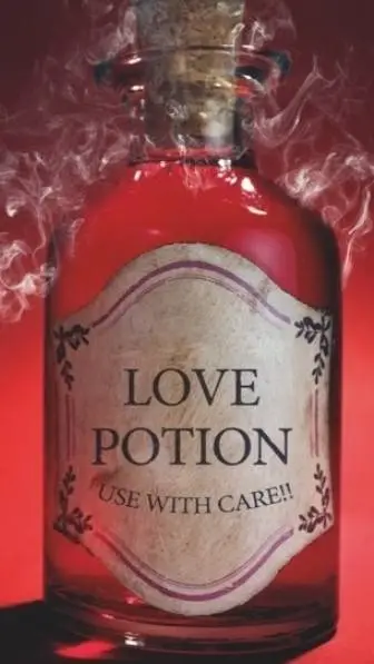 ai character: Draco love potion background