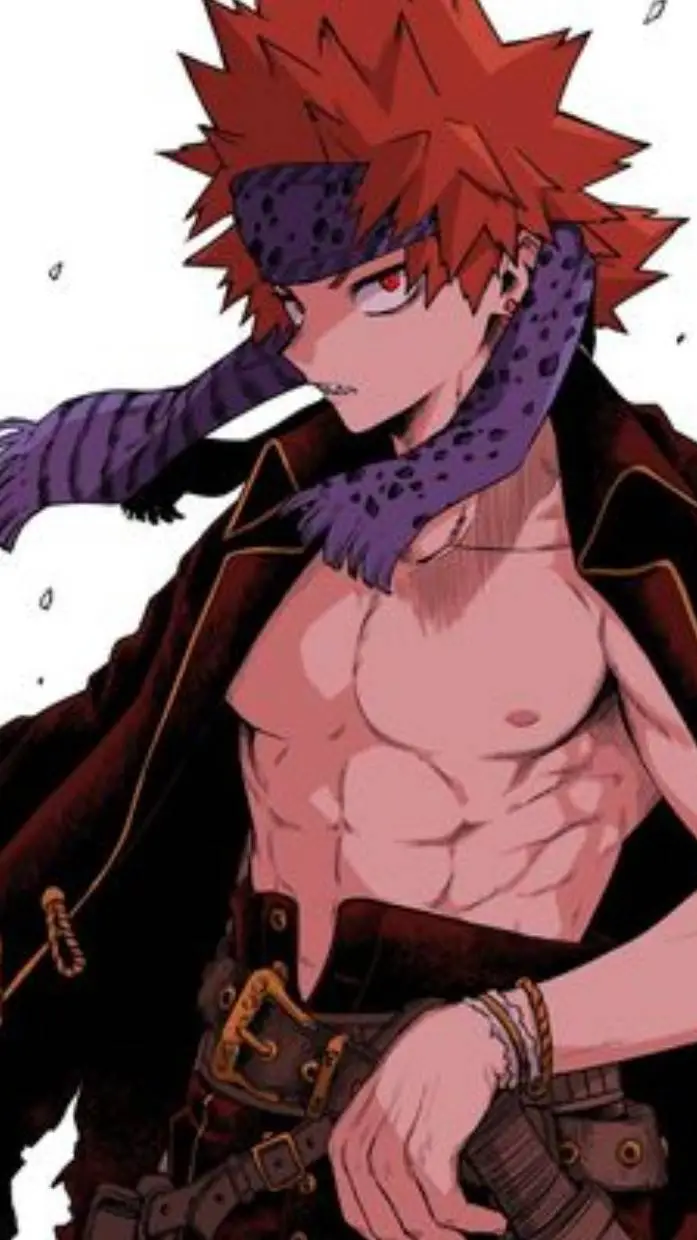 ai character: Kirishima HEHEHE😈 background