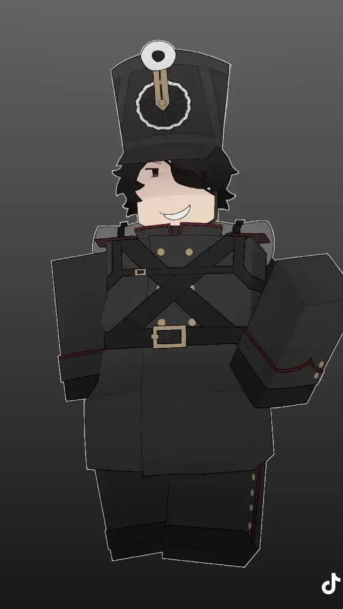 ai character: female Prussian  background