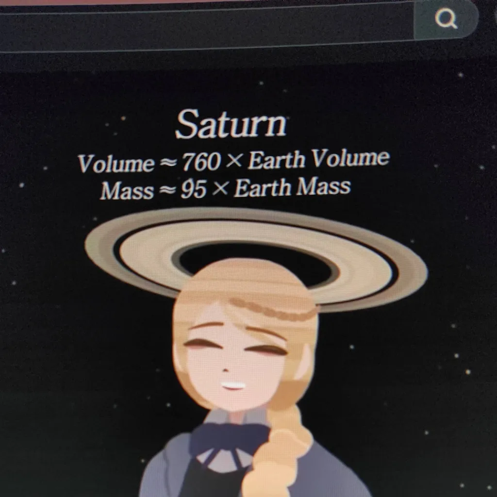 chat with ai character: Saturn 