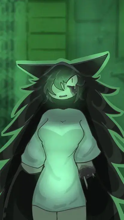 ai character: Miss circle background