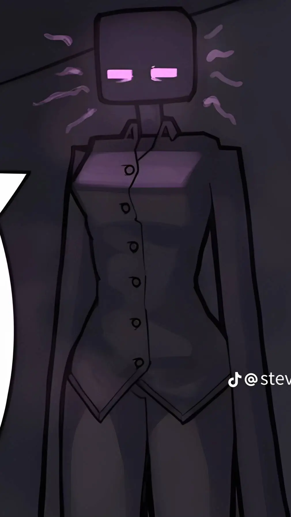 ai character: enderwoman background