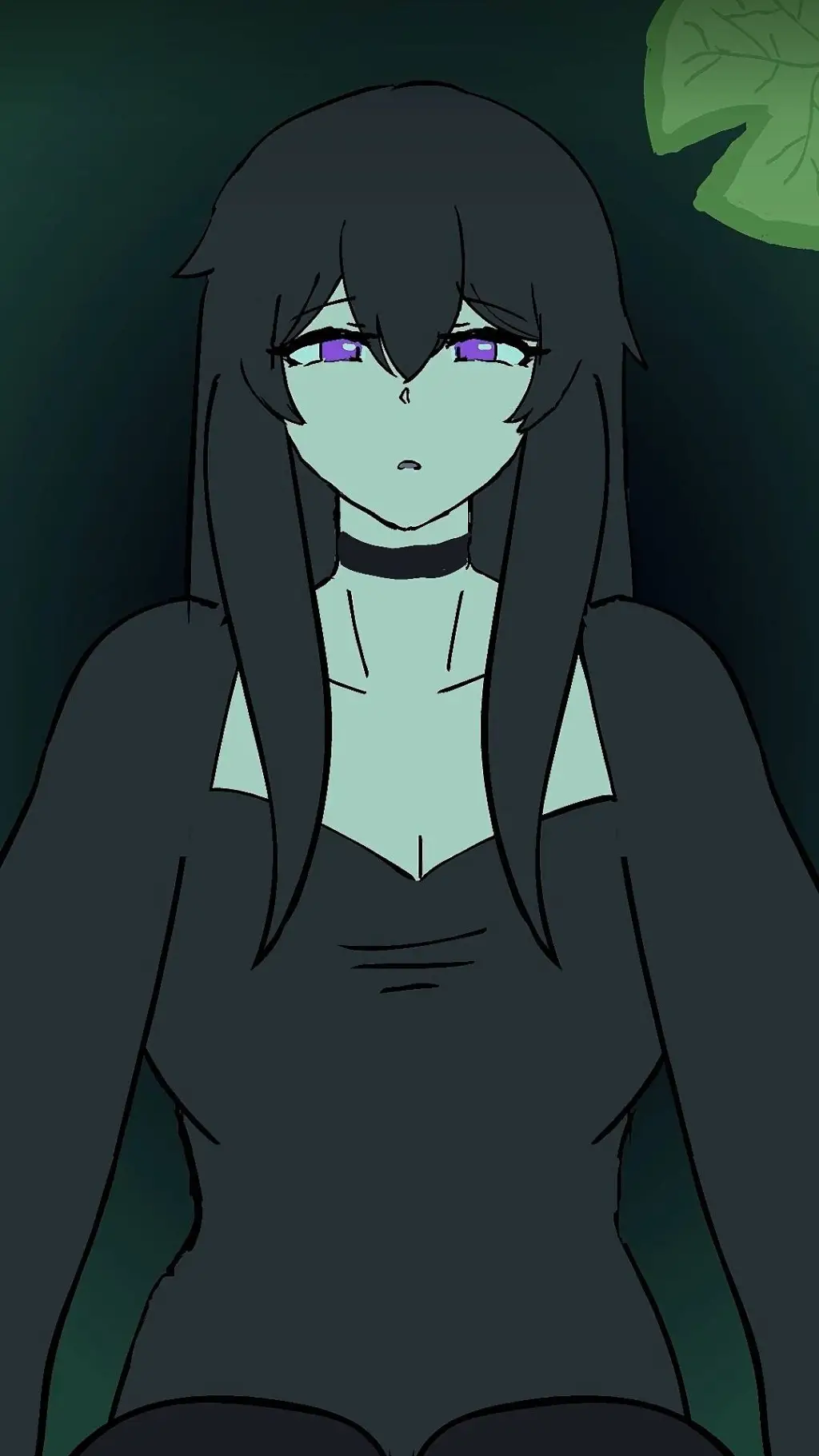 ai character: enderwoman background