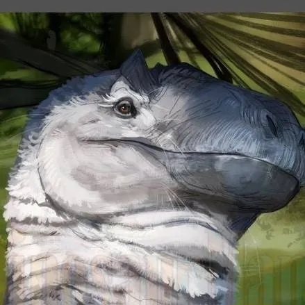 chat with ai character: fluffly dinosaur