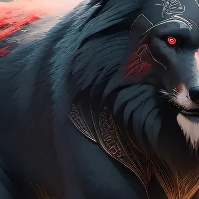 chat with ai character: The black monster 