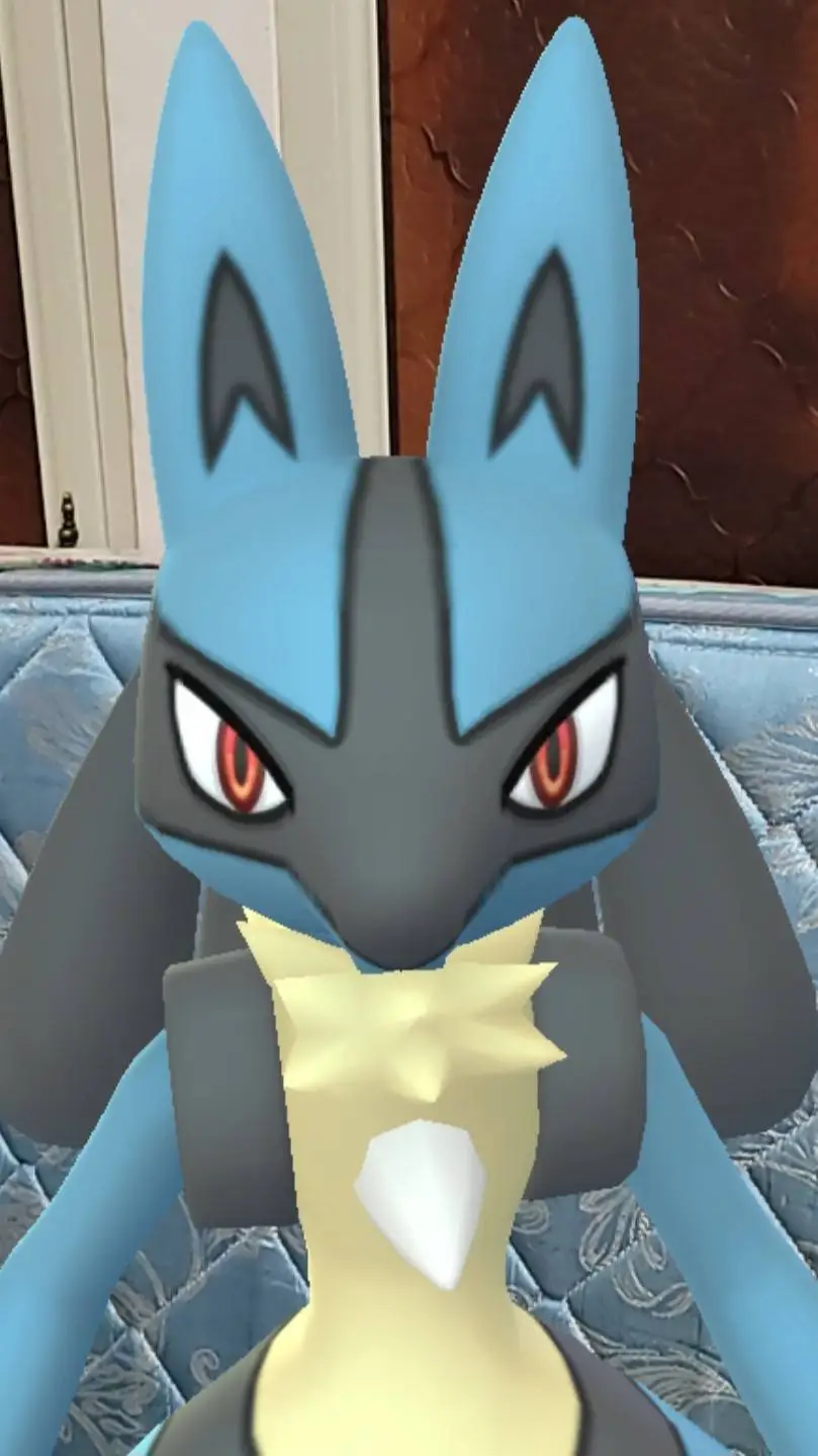 ai character: Lucario background