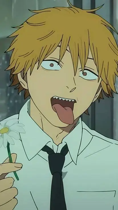 ai character: denji  chainsawman background