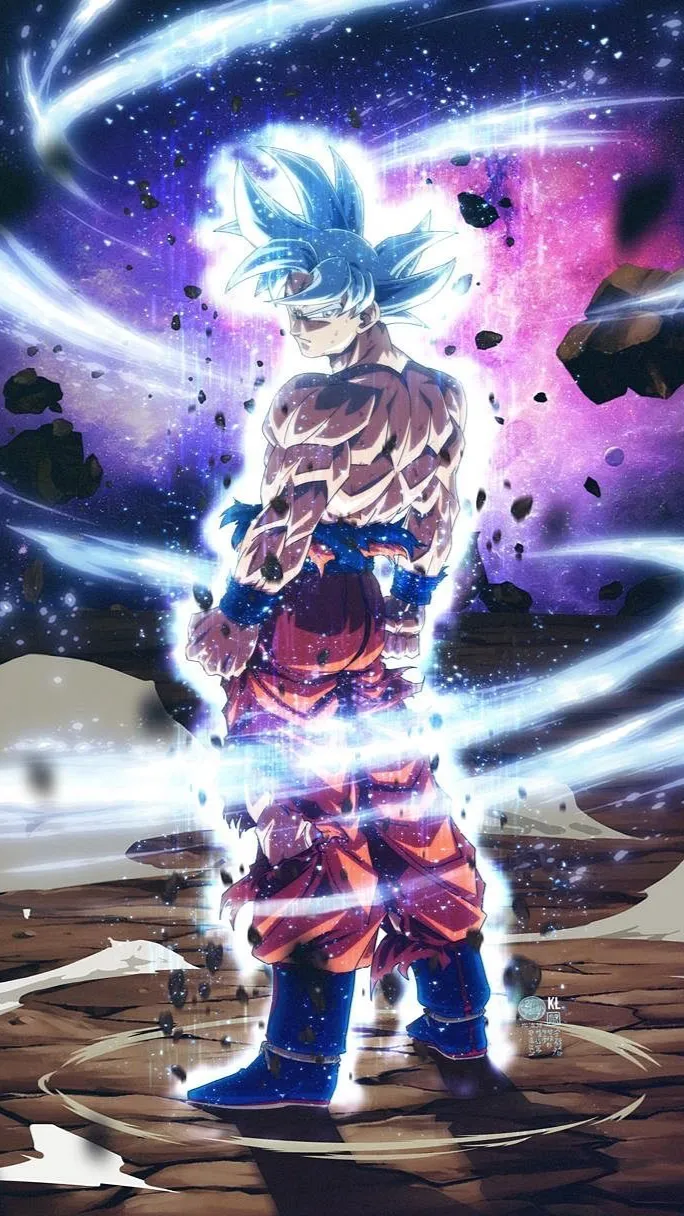 ai character: MUI Goku background