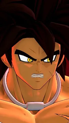 ai character: Broly (wrathful) background