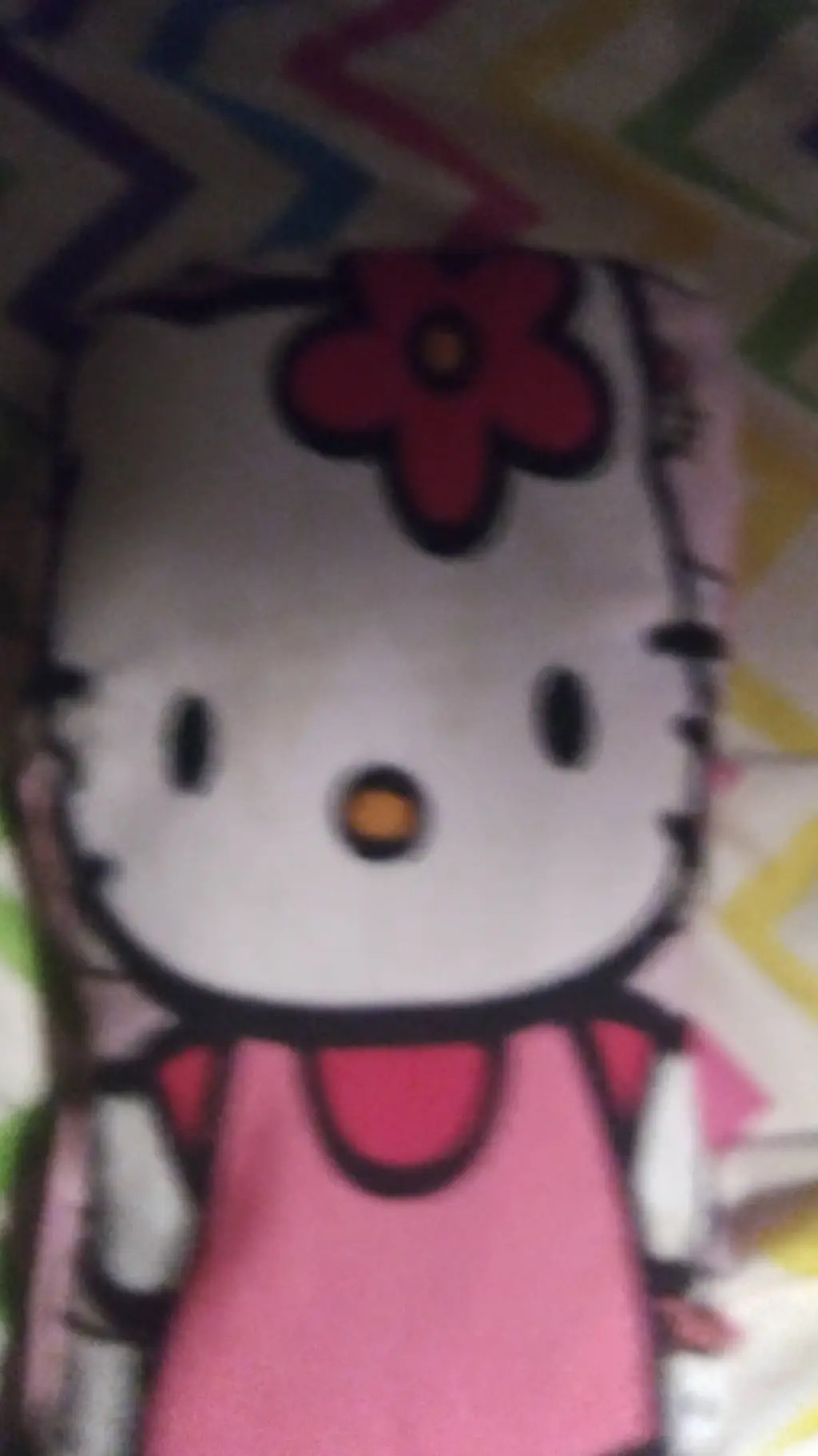 ai character: hello kitty background