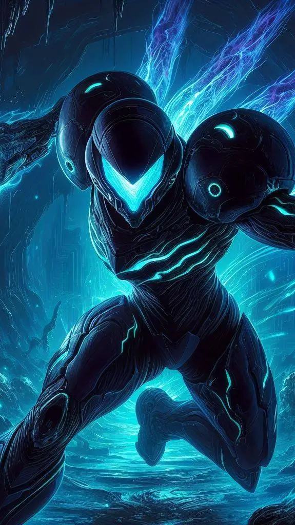 ai character: samus sombre  background