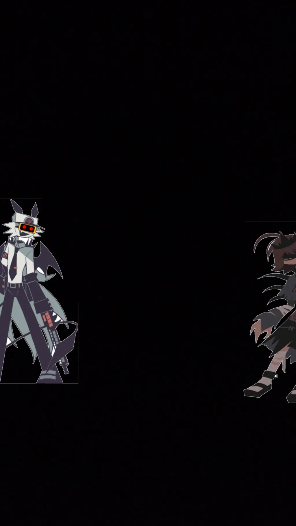 ai character: Jesse and Alice  background