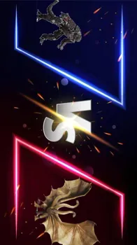 ai character: MECHA vs KING  background