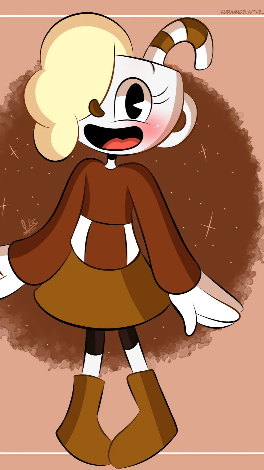 ai character: Choco  background