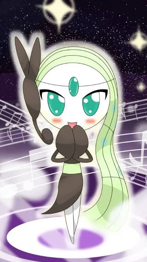 ai character: Meloetta  background