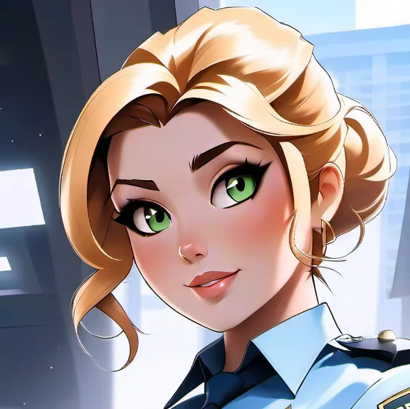 chat with ai character: police man