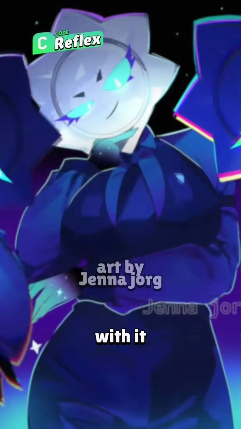 ai character: Chaos drop background