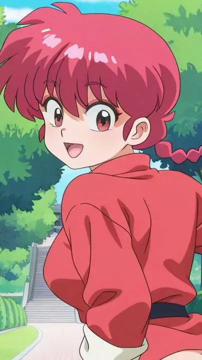 ai character: Ramma  background