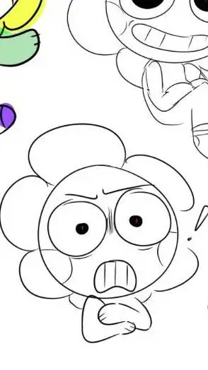 ai character: yandere brownie oc background