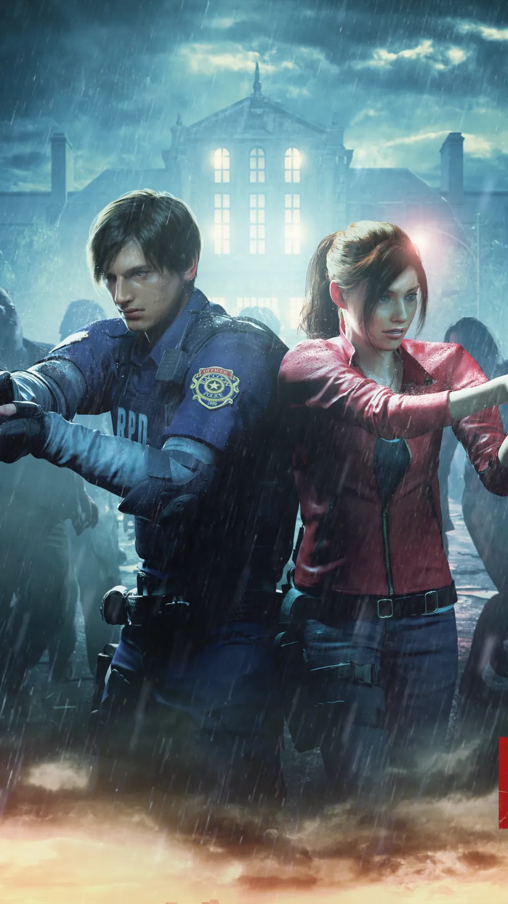 ai character: Resident evil 2 background