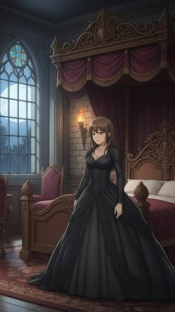 ai character: Luna background