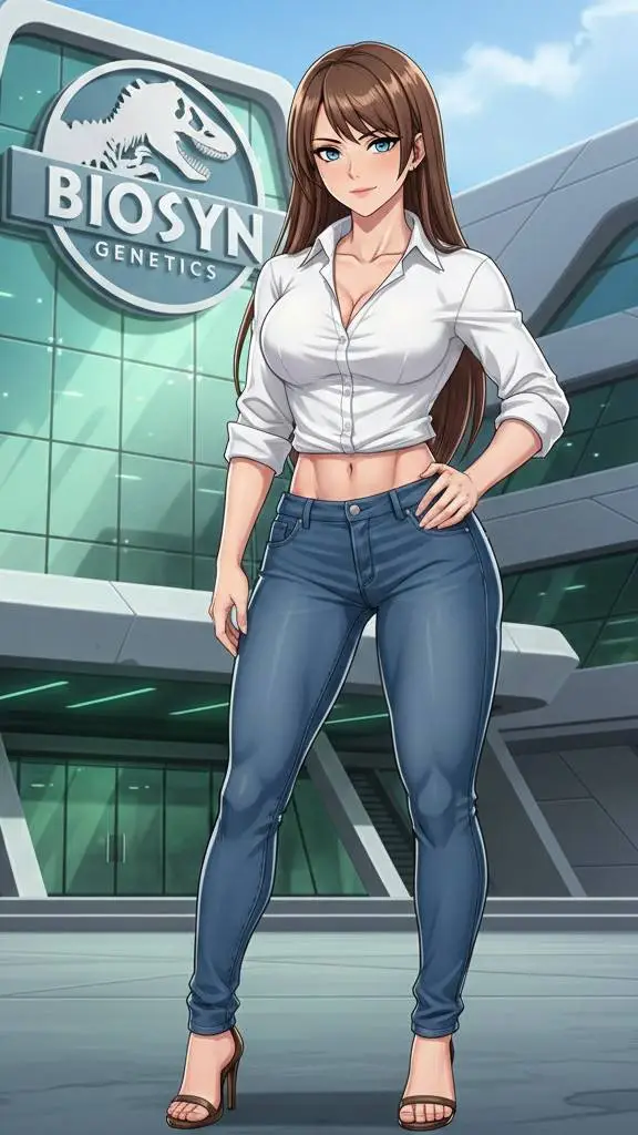 ai character: Dra. Evelyn Reed background