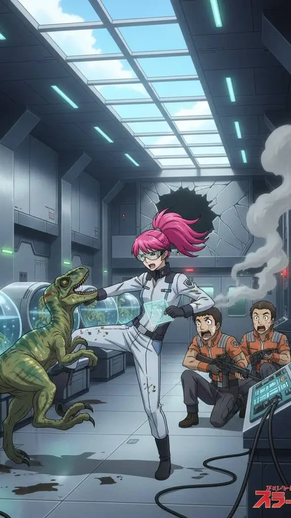 ai character: InGen Isla Sorna background