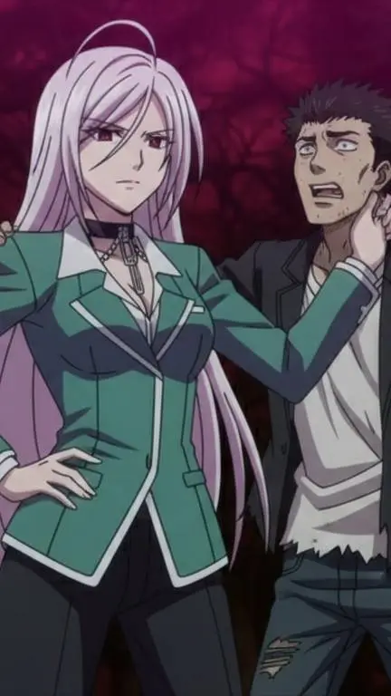 ai character: Moka Akashiya background