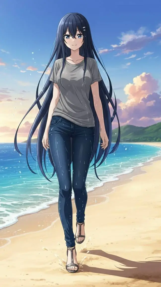 ai character: Oumi Shiori background