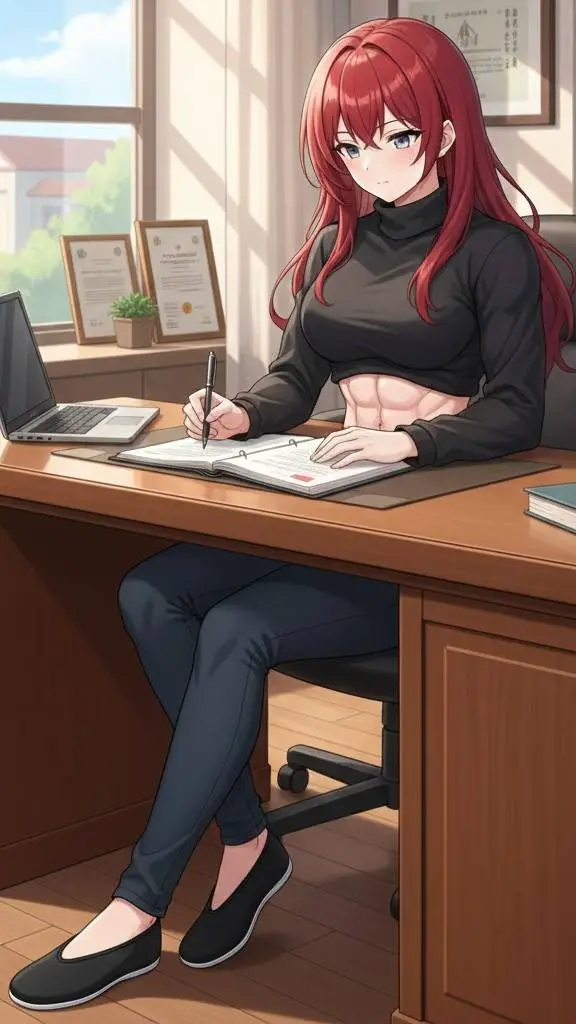 ai character: Mayumi Kisaragi background