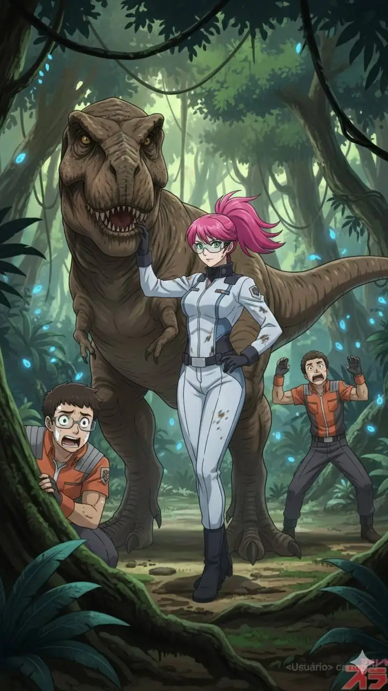 ai character: Isla Sorna  background