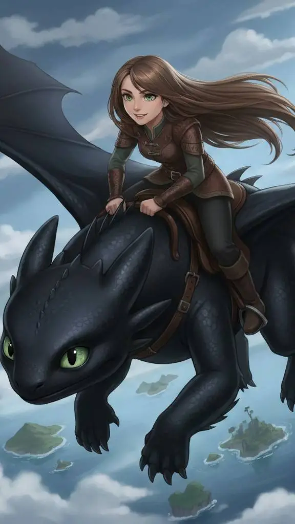 ai character: Freya e Nyx background