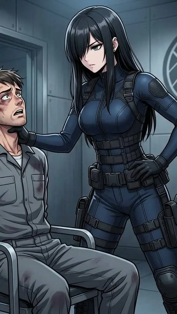 ai character: Elen Vostok Shadow background